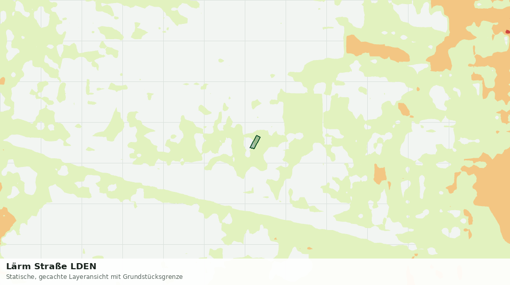 Statische Kartenansicht: Lärm Straße LDEN