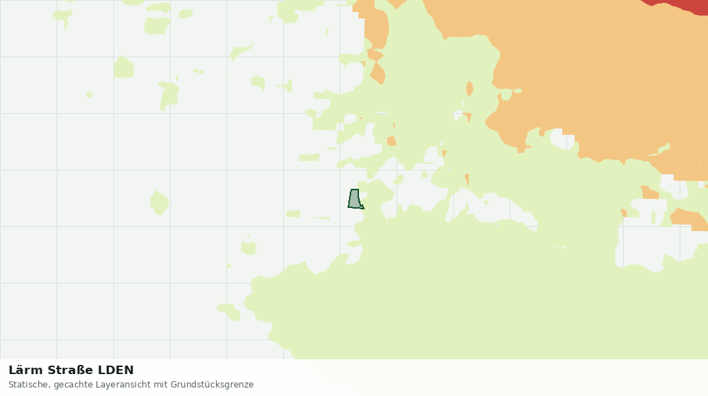Statische Kartenansicht: Lärm Straße LDEN