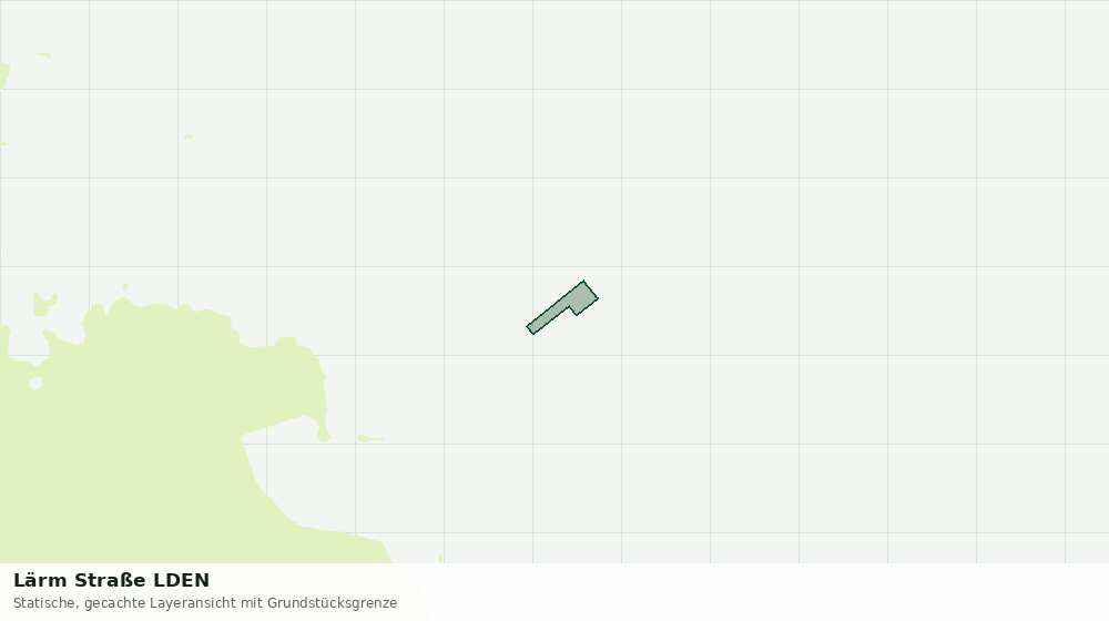Statische Kartenansicht: Lärm Straße LDEN