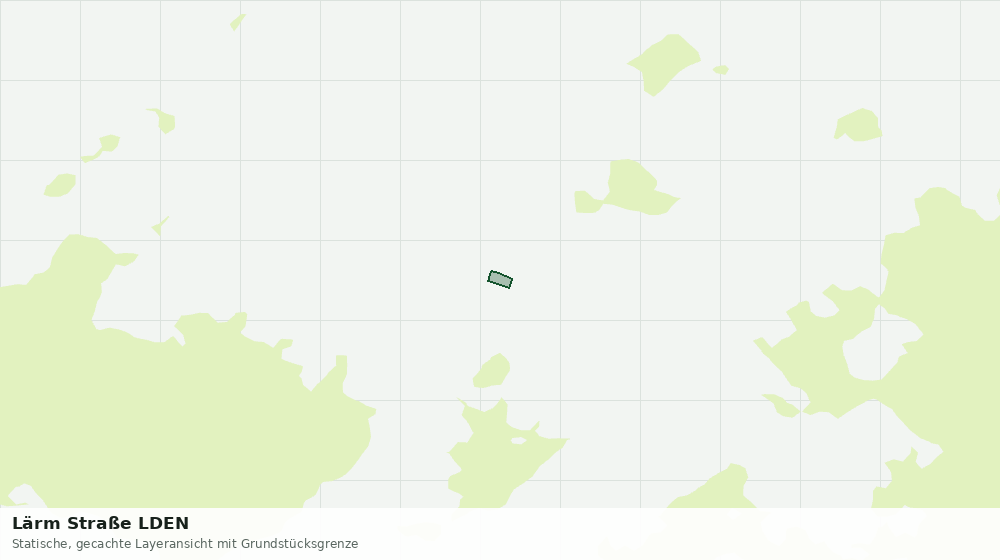 Statische Kartenansicht: Lärm Straße LDEN