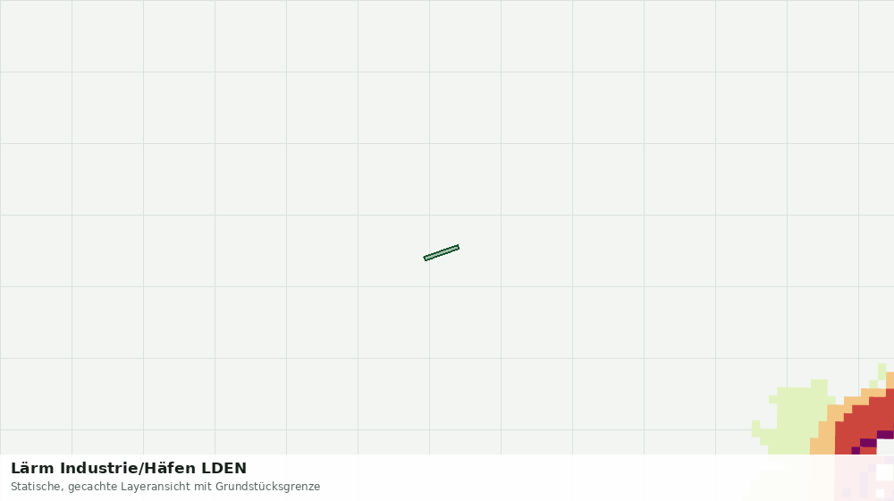 Statische Kartenansicht: Lärm Industrie/Häfen LDEN