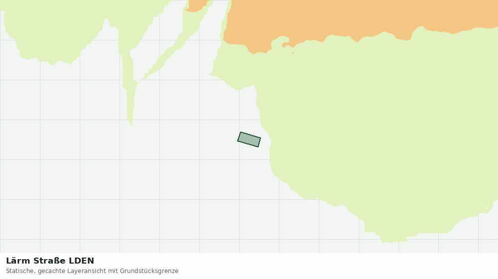 Statische Kartenansicht: Lärm Straße LDEN