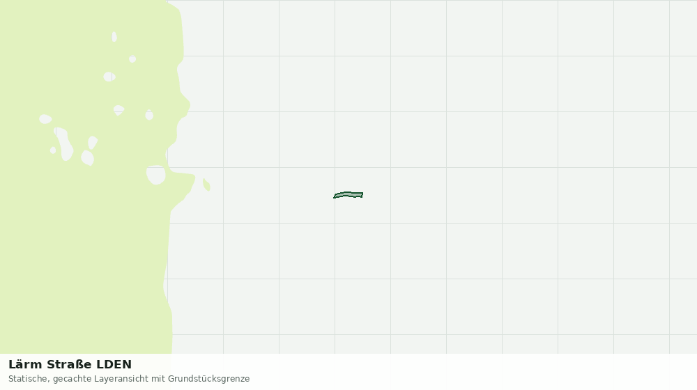Statische Kartenansicht: Lärm Straße LDEN