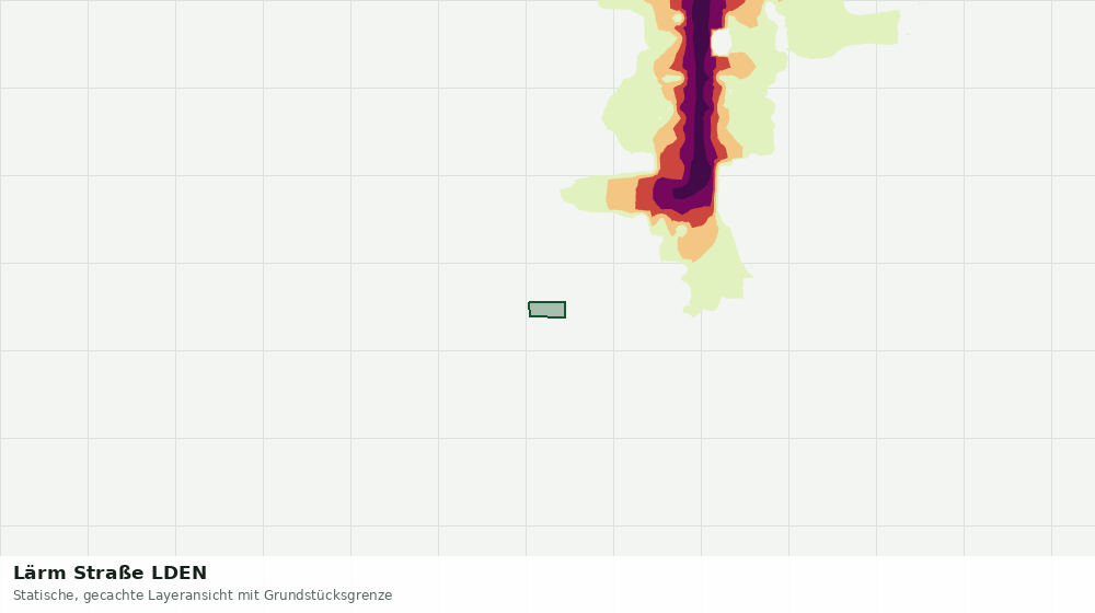 Statische Kartenansicht: Lärm Straße LDEN