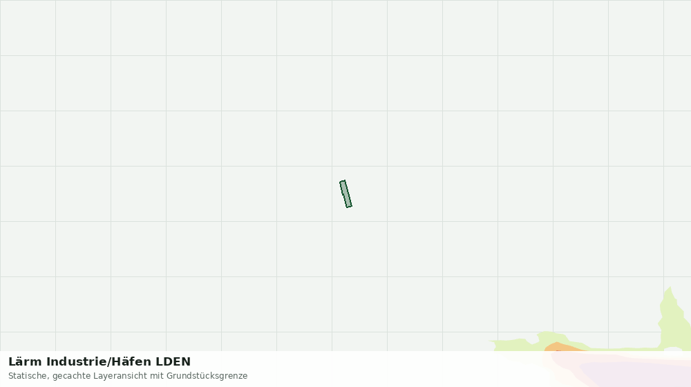 Statische Kartenansicht: Lärm Industrie/Häfen LDEN