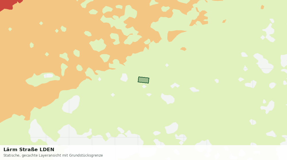 Statische Kartenansicht: Lärm Straße LDEN
