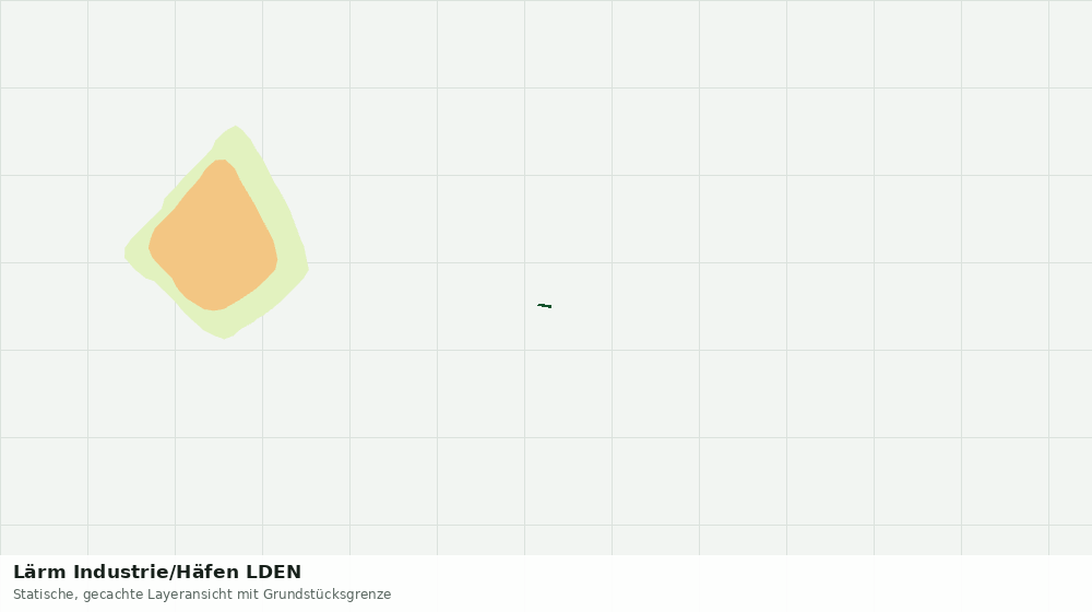 Statische Kartenansicht: Lärm Industrie/Häfen LDEN