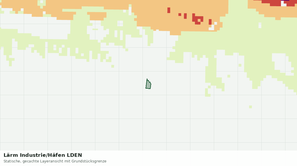 Statische Kartenansicht: Lärm Industrie/Häfen LDEN