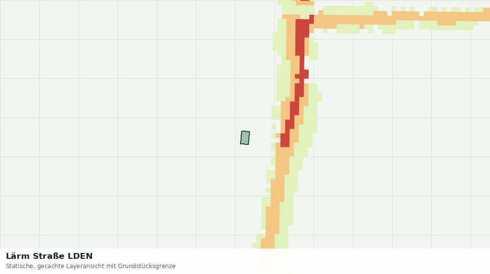 Statische Kartenansicht: Lärm Straße LDEN