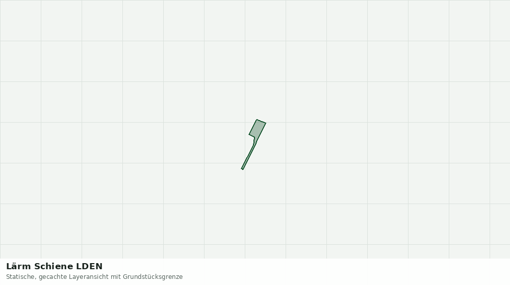 Statische Kartenansicht: Lärm Schiene LDEN
