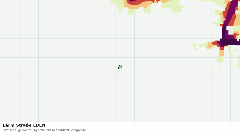 Statische Kartenansicht: Lärm Straße LDEN