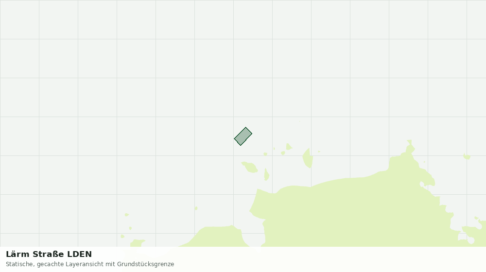 Statische Kartenansicht: Lärm Straße LDEN