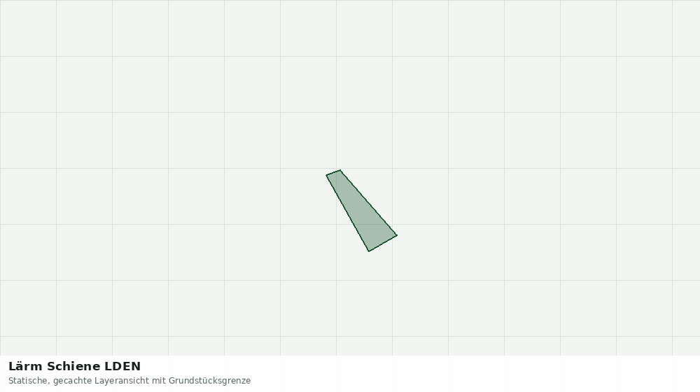 Statische Kartenansicht: Lärm Schiene LDEN