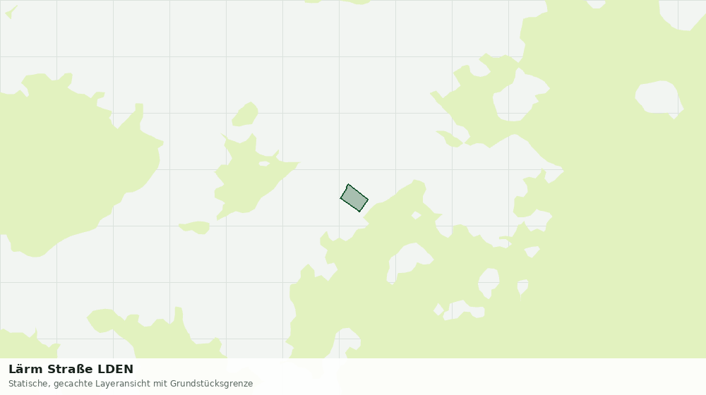 Statische Kartenansicht: Lärm Straße LDEN
