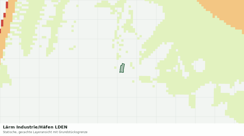 Statische Kartenansicht: Lärm Industrie/Häfen LDEN