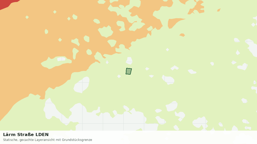 Statische Kartenansicht: Lärm Straße LDEN
