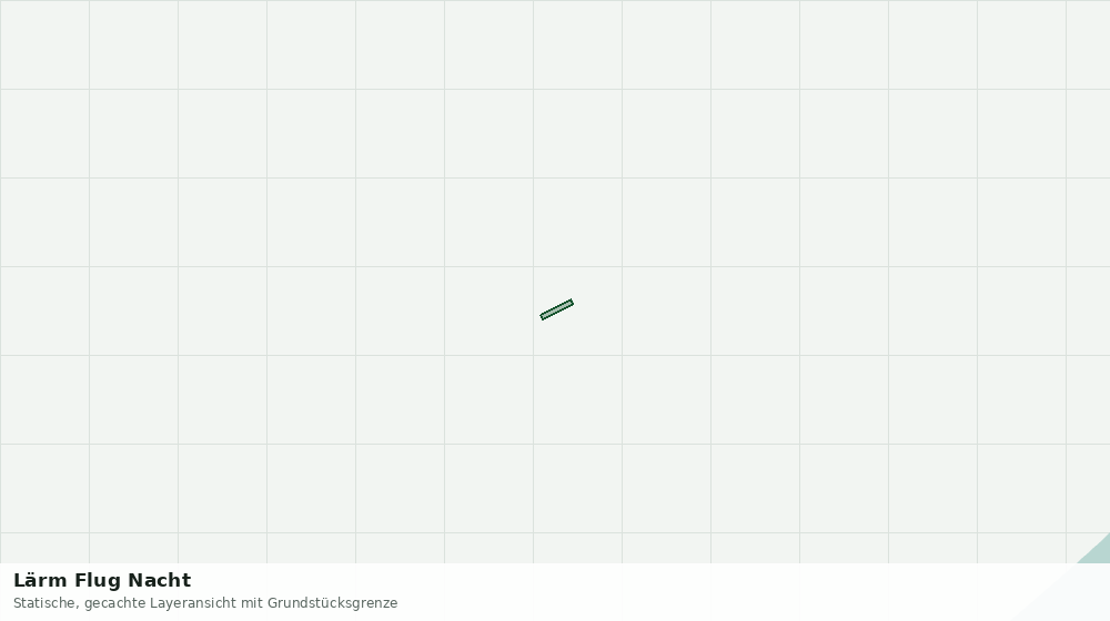 Statische Kartenansicht: Lärm Flug Nacht
