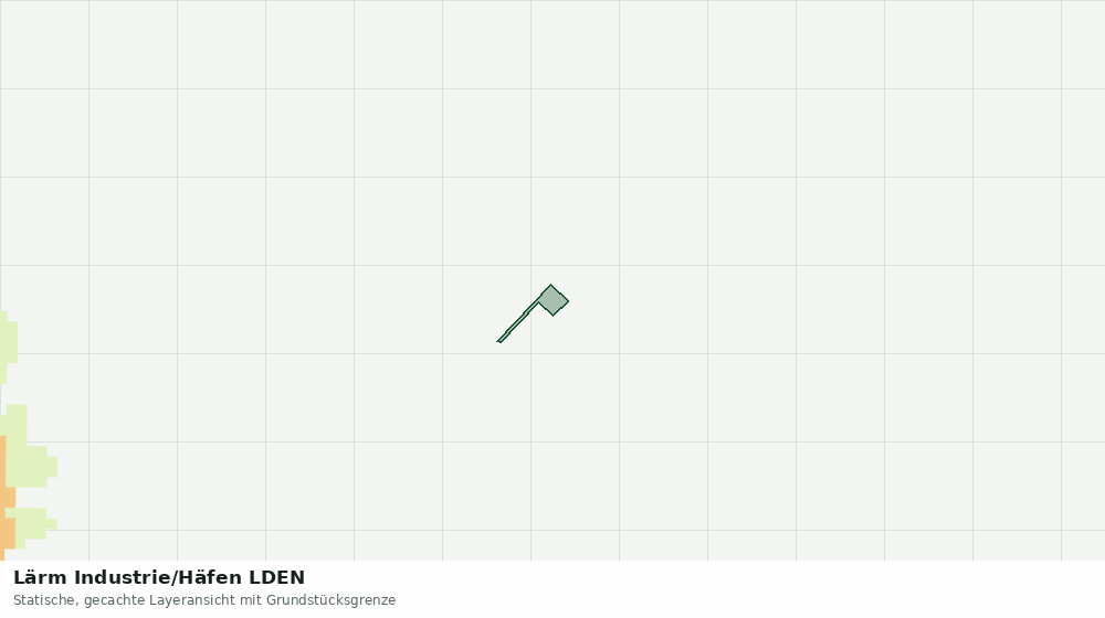 Statische Kartenansicht: Lärm Industrie/Häfen LDEN