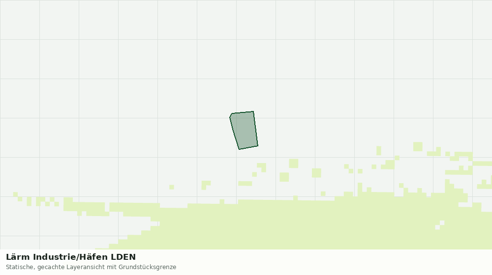 Statische Kartenansicht: Lärm Industrie/Häfen LDEN