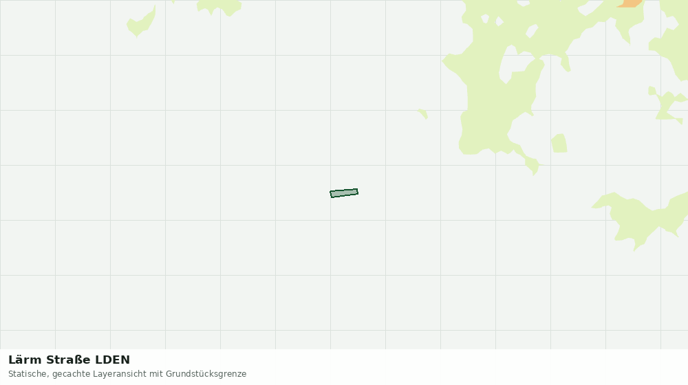 Statische Kartenansicht: Lärm Straße LDEN
