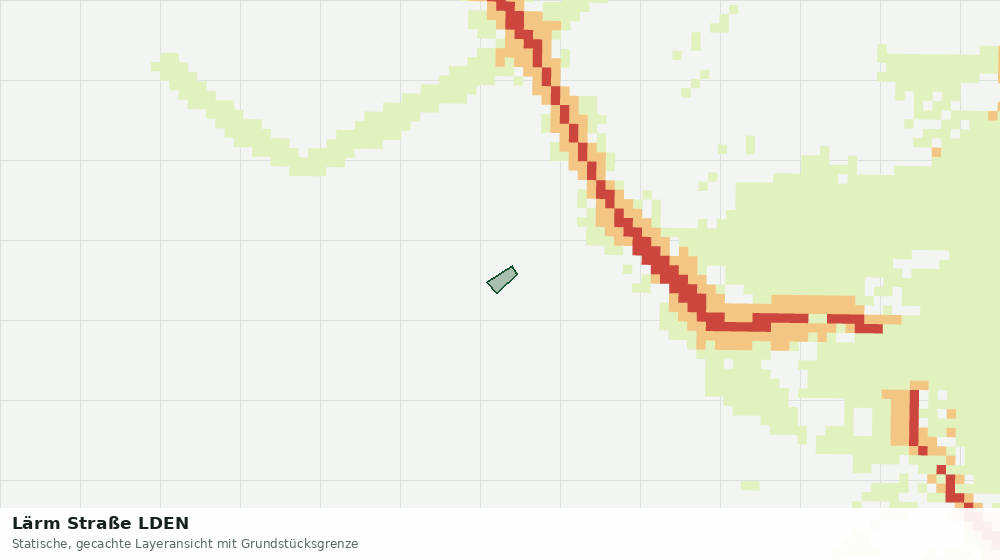Statische Kartenansicht: Lärm Straße LDEN