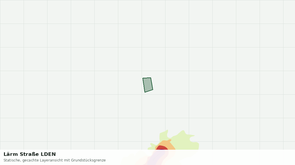 Statische Kartenansicht: Lärm Straße LDEN
