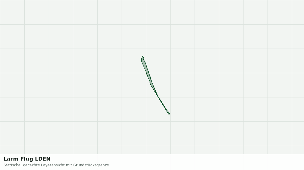 Statische Kartenansicht: Lärm Flug LDEN