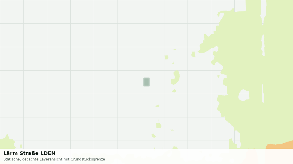 Statische Kartenansicht: Lärm Straße LDEN