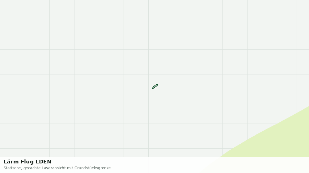 Statische Kartenansicht: Lärm Flug LDEN