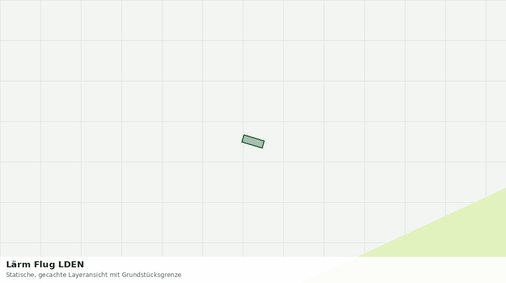 Statische Kartenansicht: Lärm Flug LDEN