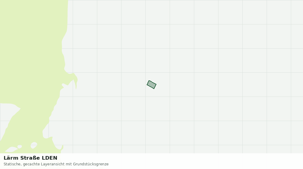 Statische Kartenansicht: Lärm Straße LDEN