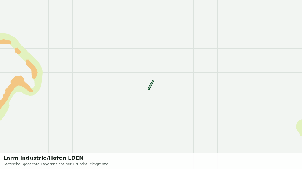 Statische Kartenansicht: Lärm Industrie/Häfen LDEN