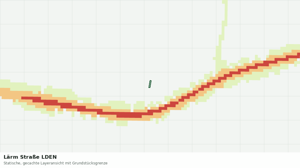 Statische Kartenansicht: Lärm Straße LDEN