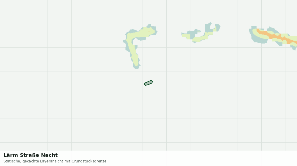 Statische Kartenansicht: Lärm Straße Nacht