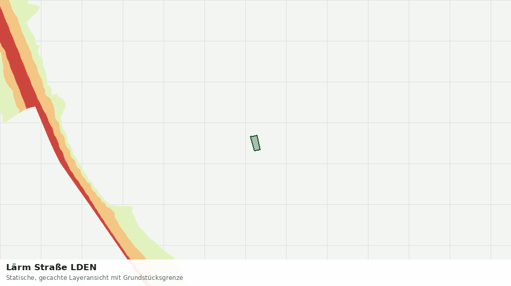 Statische Kartenansicht: Lärm Straße LDEN