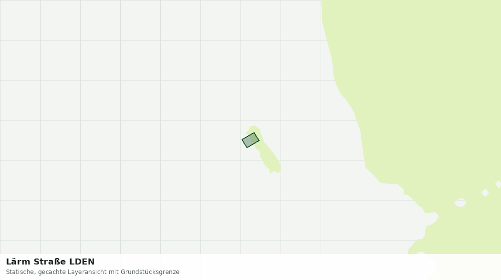 Statische Kartenansicht: Lärm Straße LDEN