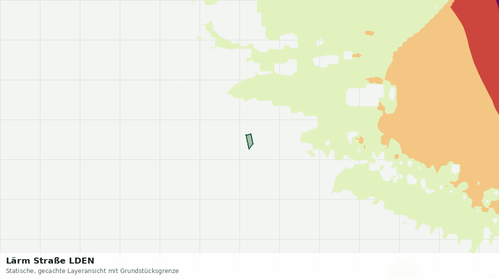 Statische Kartenansicht: Lärm Straße LDEN