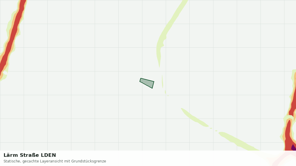 Statische Kartenansicht: Lärm Straße LDEN