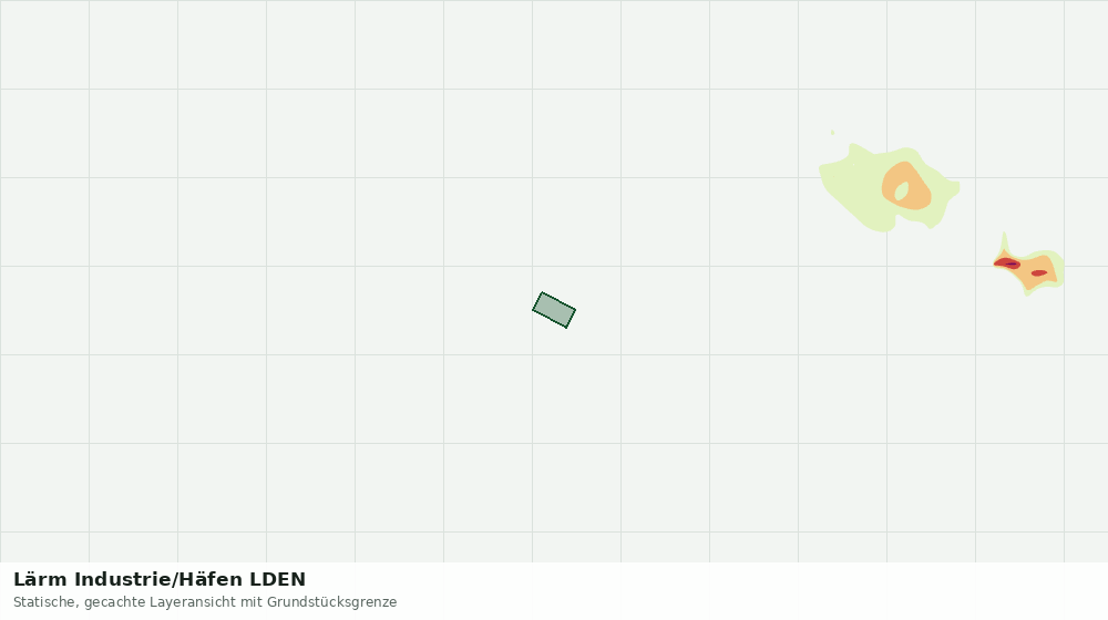 Statische Kartenansicht: Lärm Industrie/Häfen LDEN