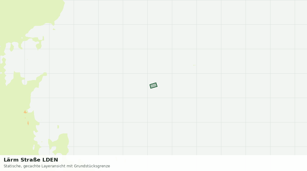 Statische Kartenansicht: Lärm Straße LDEN