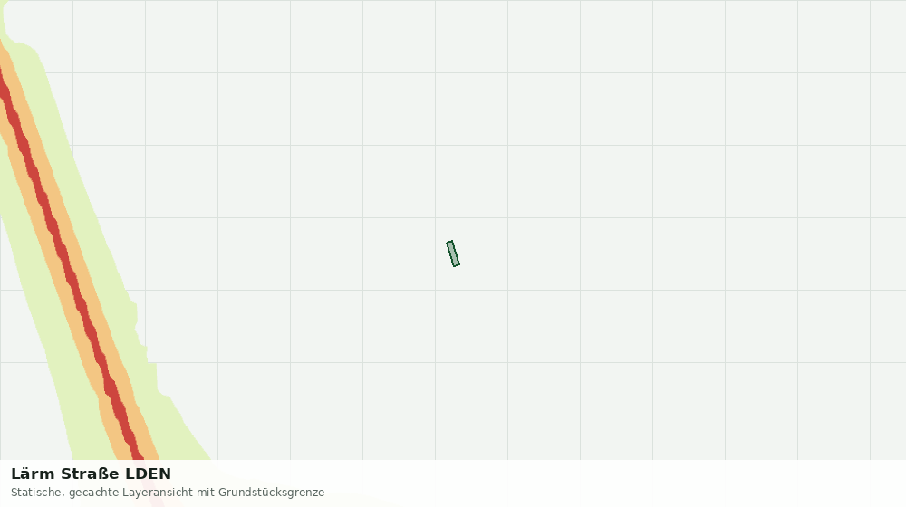 Statische Kartenansicht: Lärm Straße LDEN