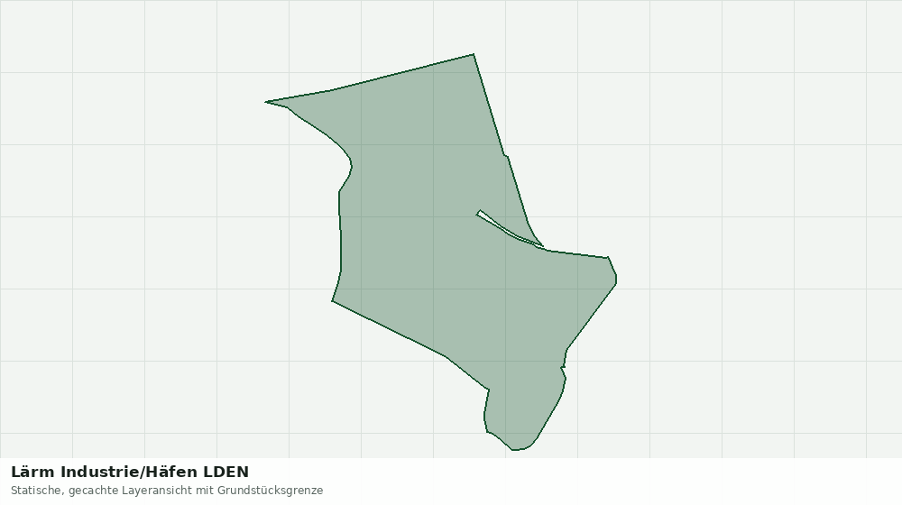 Statische Kartenansicht: Lärm Industrie/Häfen LDEN