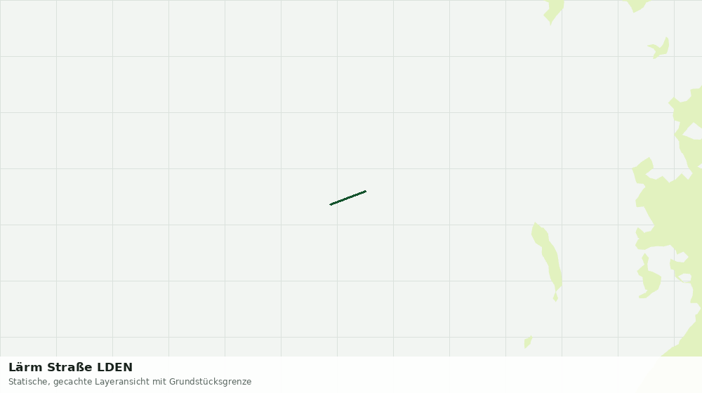 Statische Kartenansicht: Lärm Straße LDEN