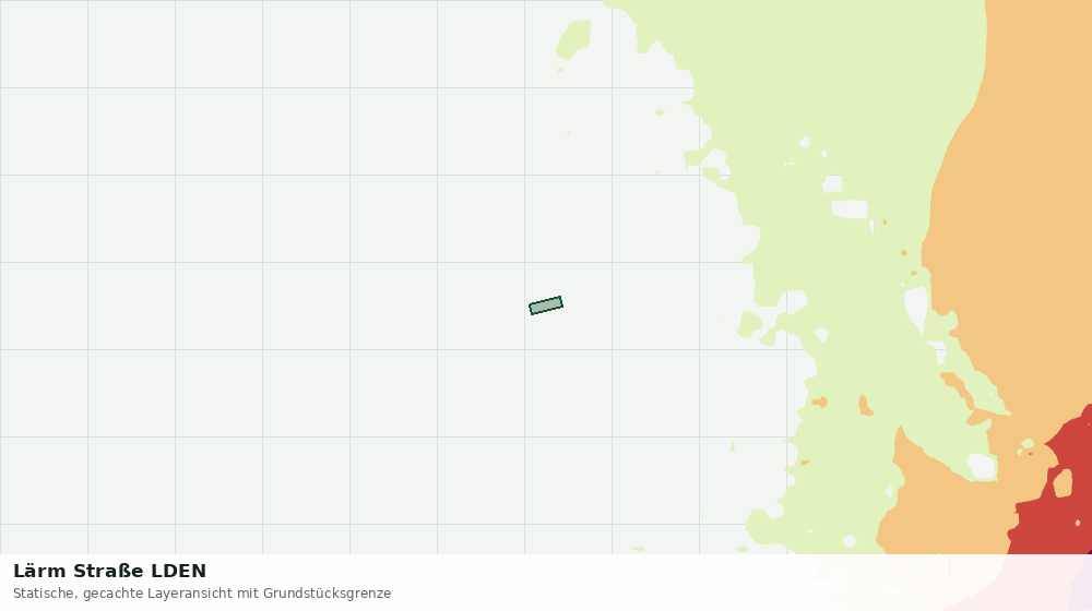 Statische Kartenansicht: Lärm Straße LDEN