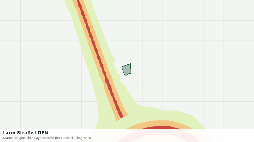 Statische Kartenansicht: Lärm Straße LDEN