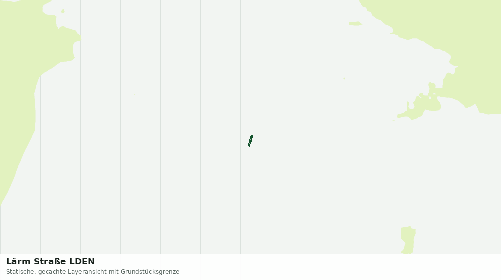 Statische Kartenansicht: Lärm Straße LDEN