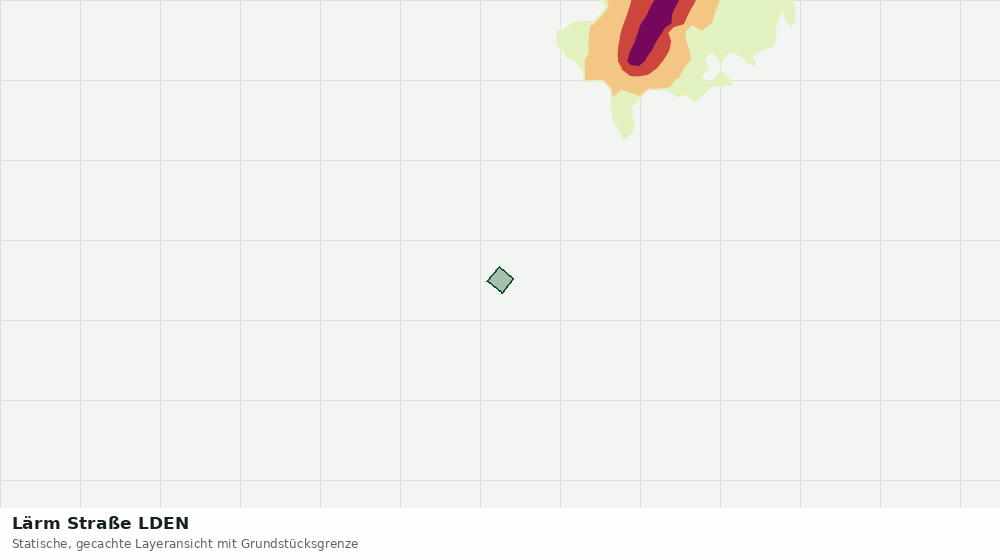 Statische Kartenansicht: Lärm Straße LDEN