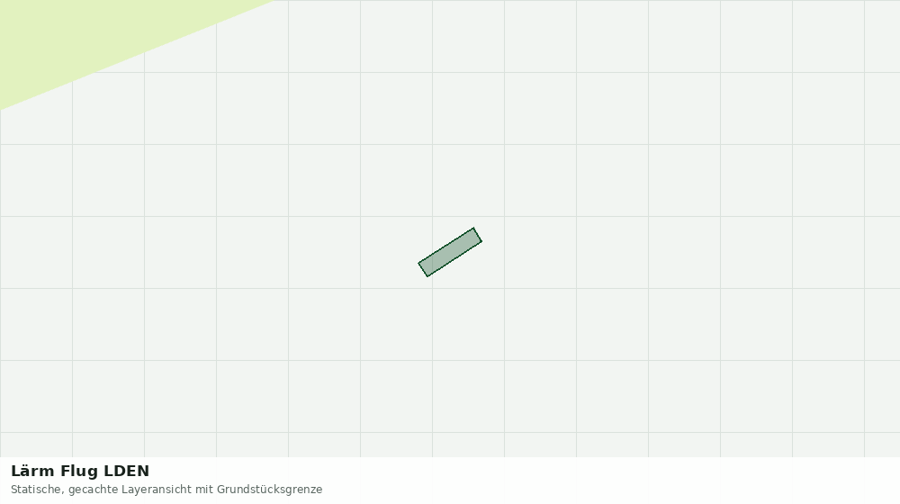 Statische Kartenansicht: Lärm Flug LDEN