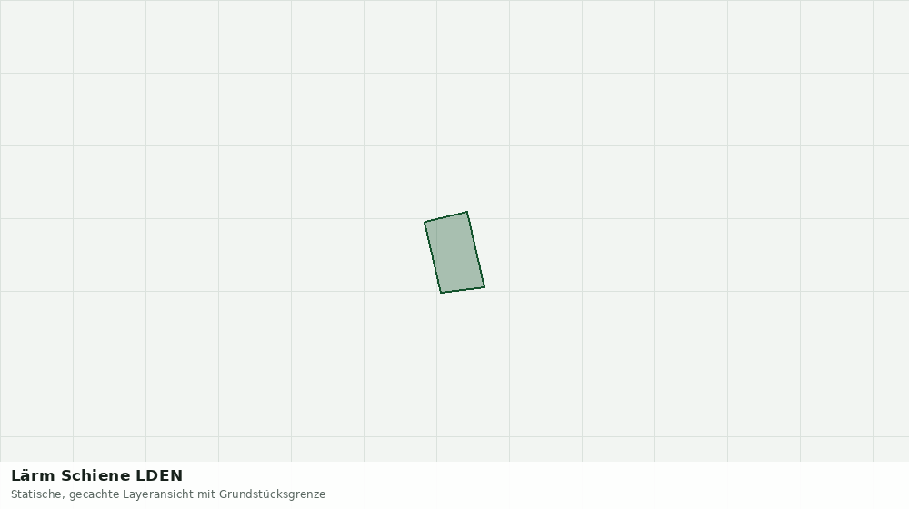 Statische Kartenansicht: Lärm Schiene LDEN