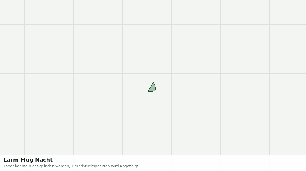 Statische Kartenansicht: Lärm Flug Nacht